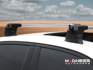 Alfa Romeo Tonale Roof Rack Cross Bars - for models w/ fix points - Silver